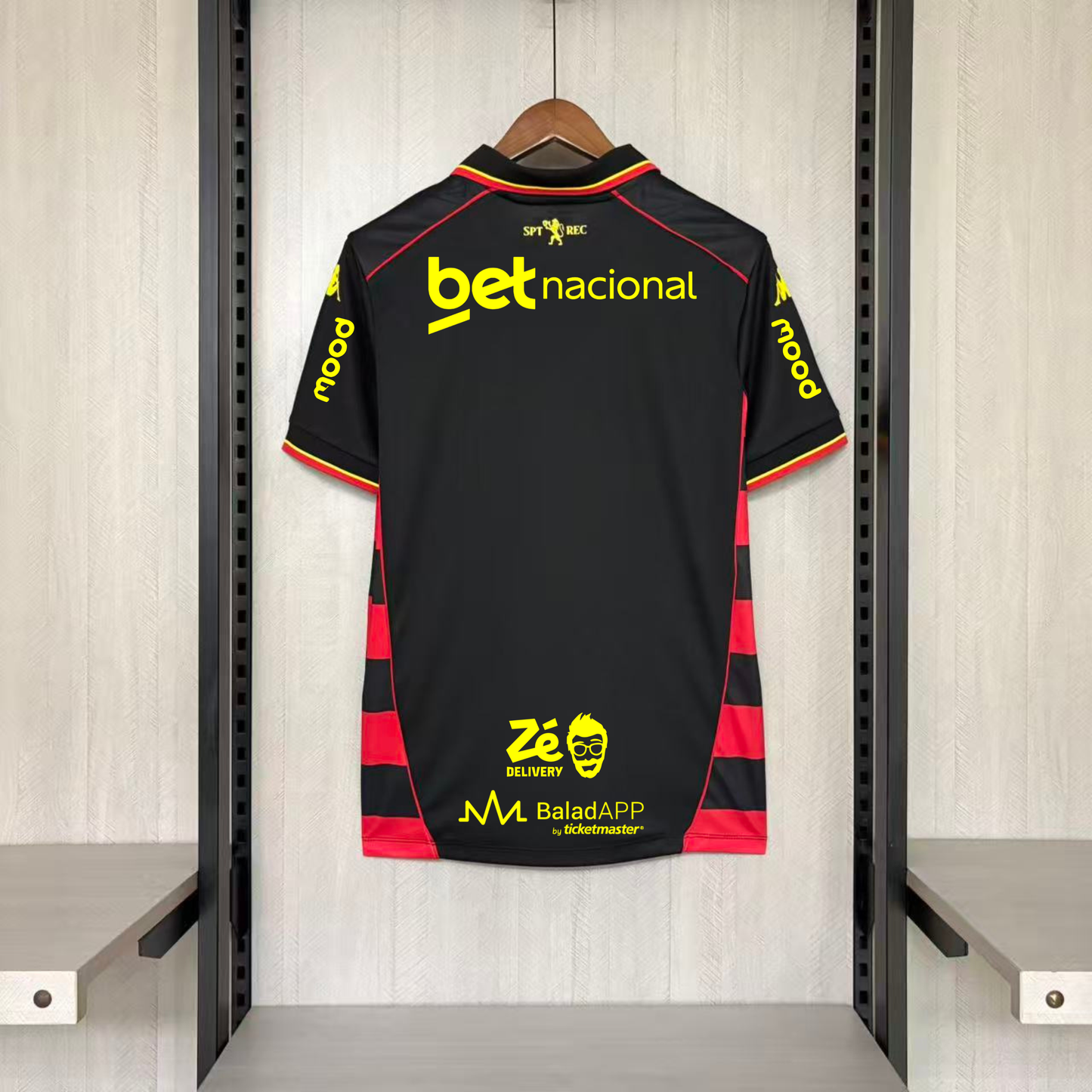 Camiseta Sport Club Recife Principal 2026/27 roja/negro
