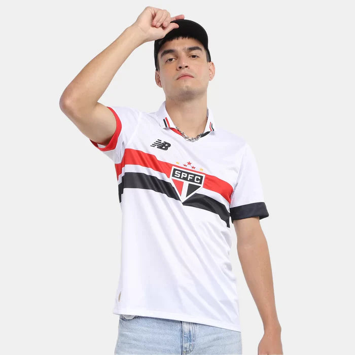 Camiseta São Paulo blanca Home 2024/2025