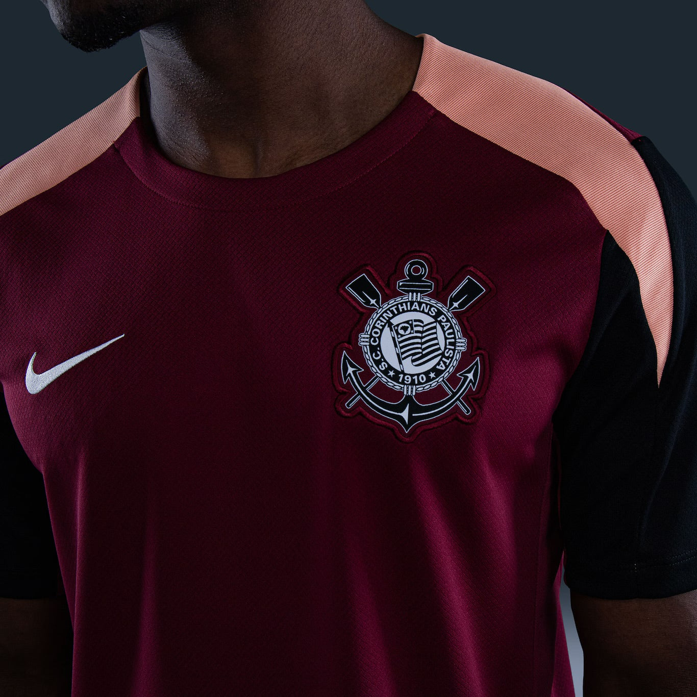 Camiseta Corinthians entrenamiento - burdeos 2026