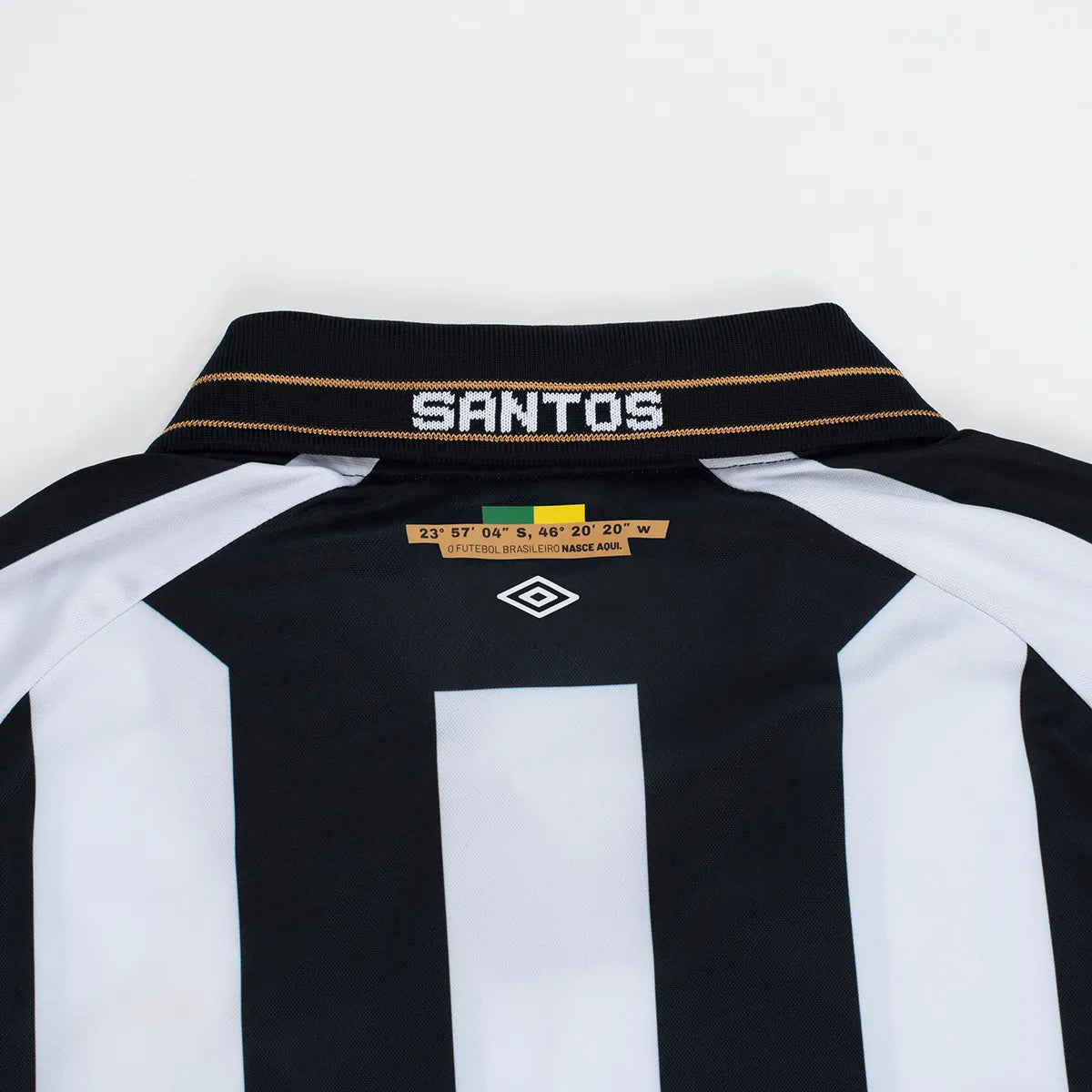 Camiseta Manga larga Santos Away 2026/27 blanca/negro