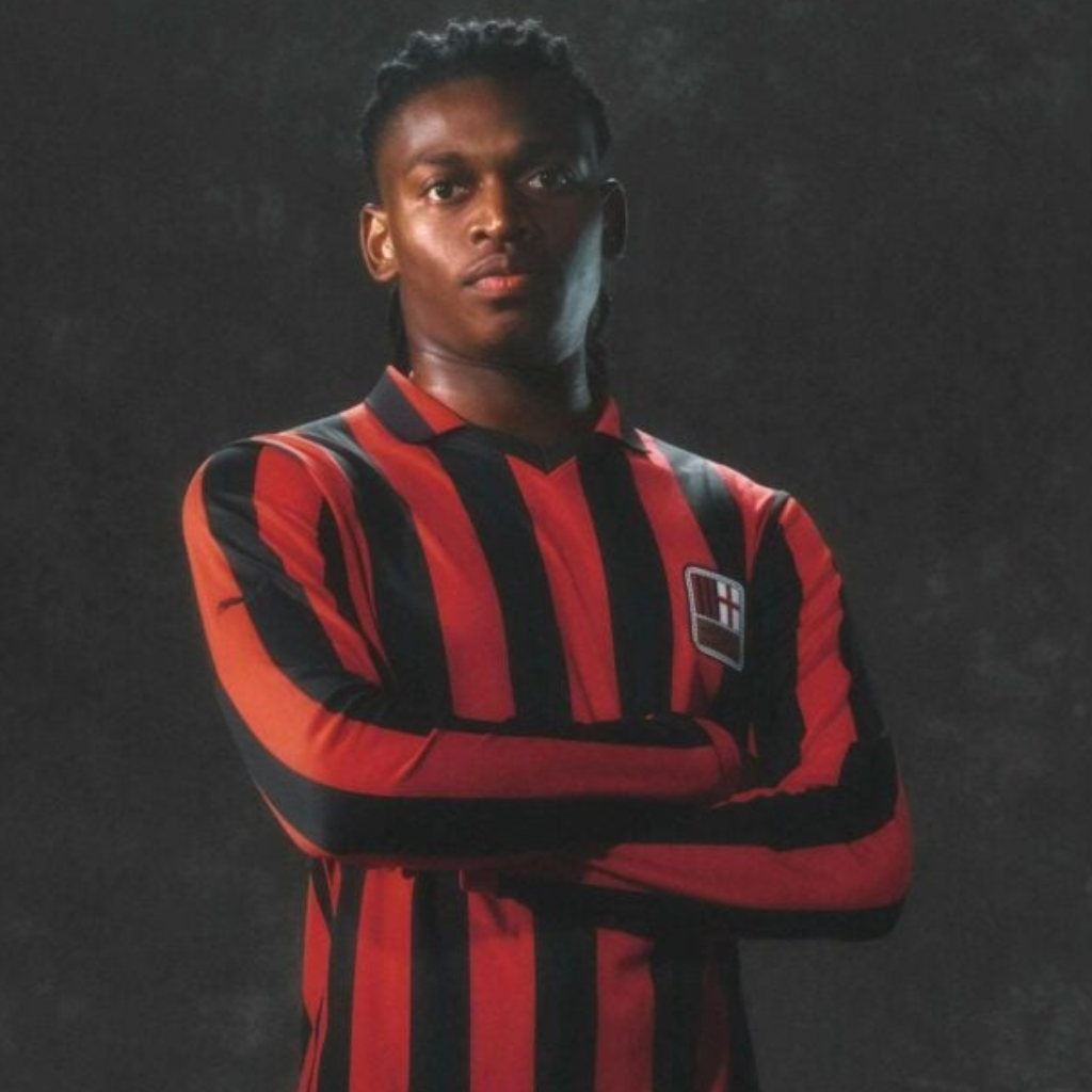 Camiseta AC Milan 125 años roja/negra - MANGA LARGA