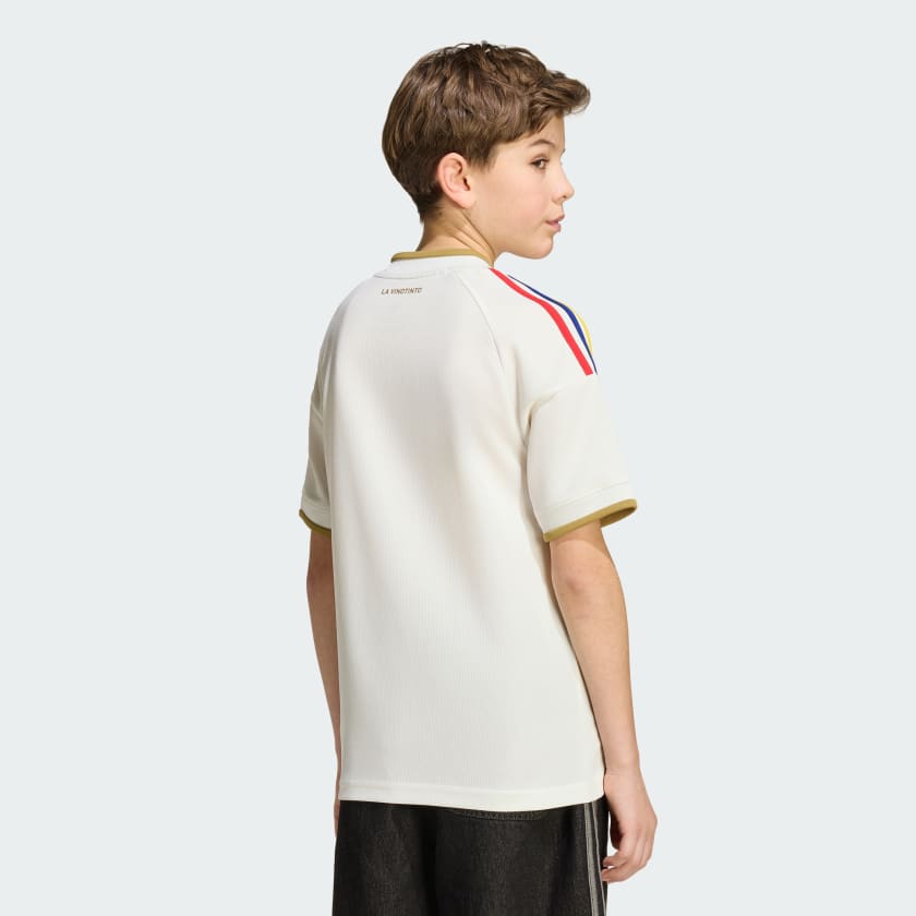 Conjunto infantil Selección Venezuela alternativa blanca COPA DEL MUNDO 2026