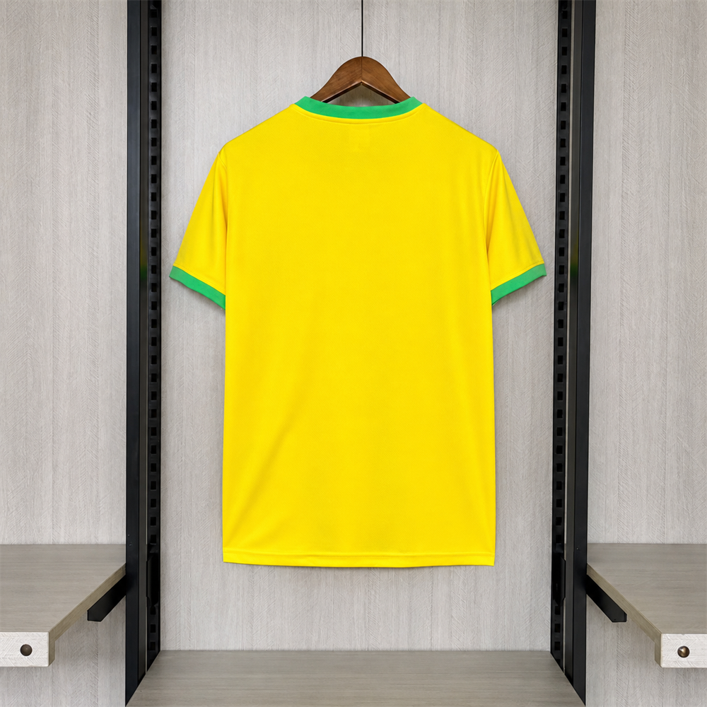 Camiseta Brasil Jhordan Amarilla 2026
