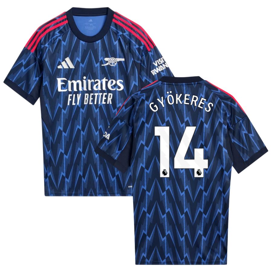 Camiseta alternativo GYÖKERES 14 azul 2025/26