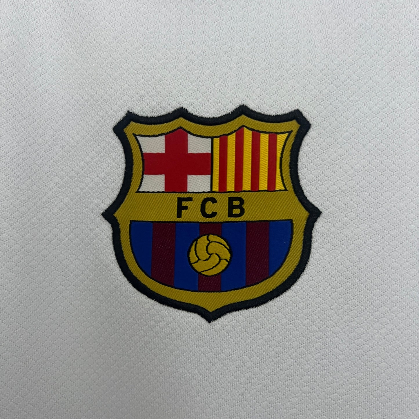 Camiseta Barcelona away blanca 2025/26
