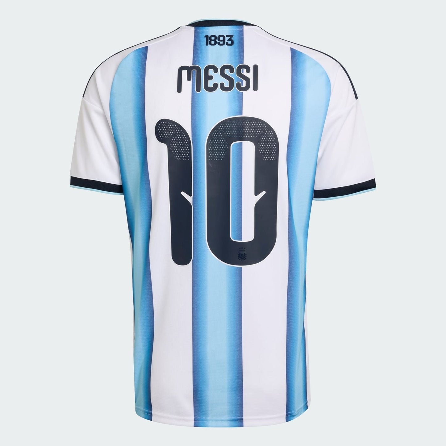 Camiseta MESSI Selección de Argentina principal blanca/azul - Copa del Mundo 2026