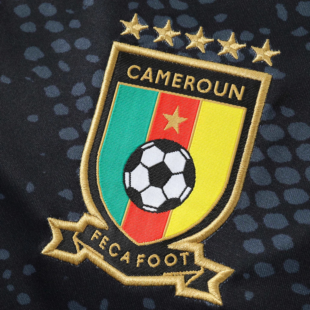 Camiseta Selección de Camerún alternativa verde/negra - Copa del Mundo 2026