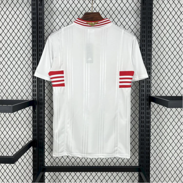 Camiseta retro blanca alternativa 1997/98