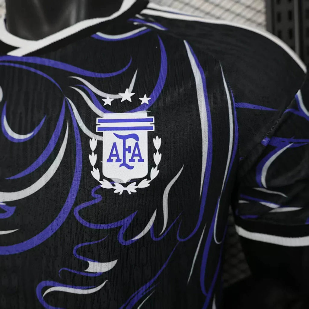 Camiseta Selección Argentina alternativa negra/azul COPA DEL MUNDO 2026 - PLAYER - AUTHENTIC