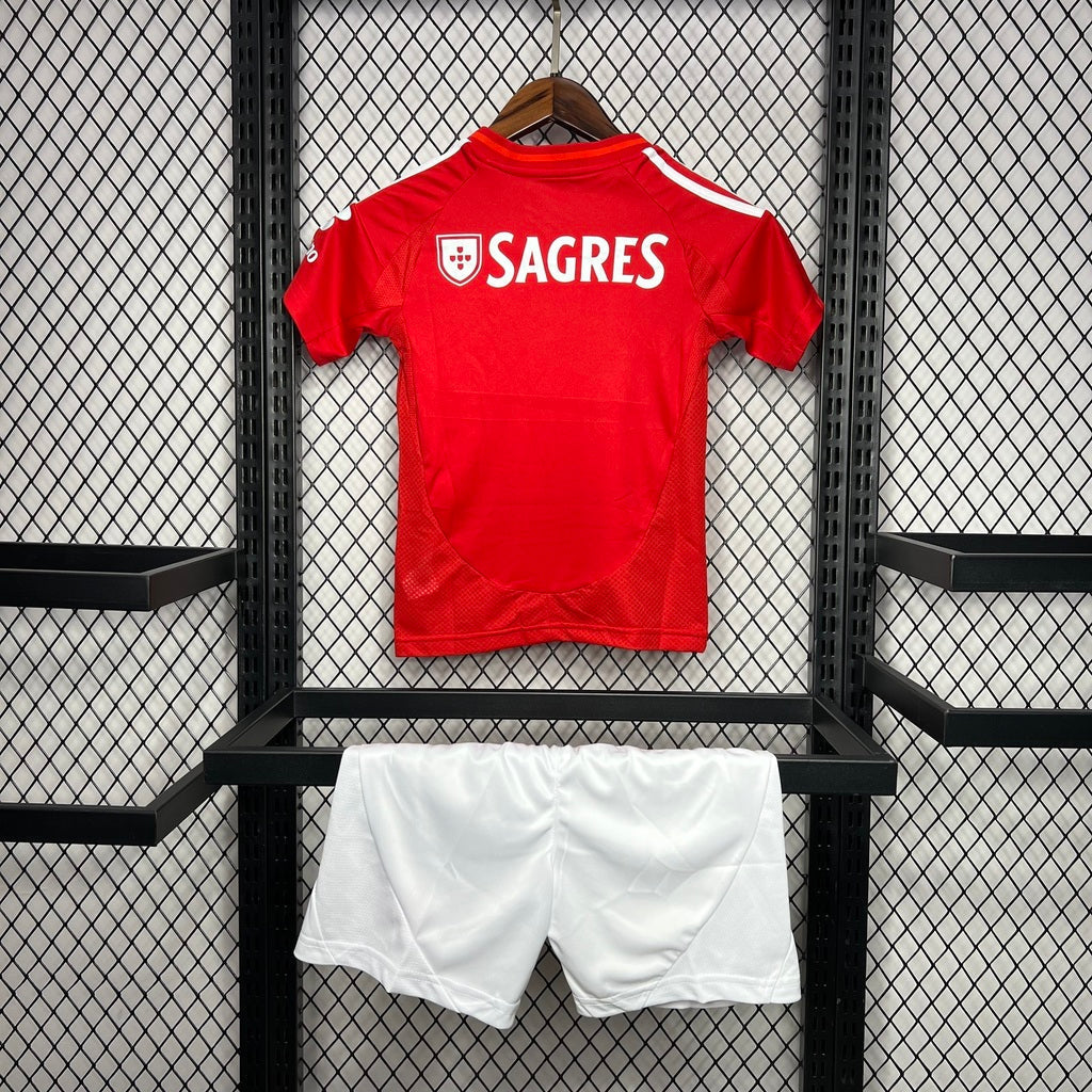 Conjunto infantil principal 2024/25 rojo