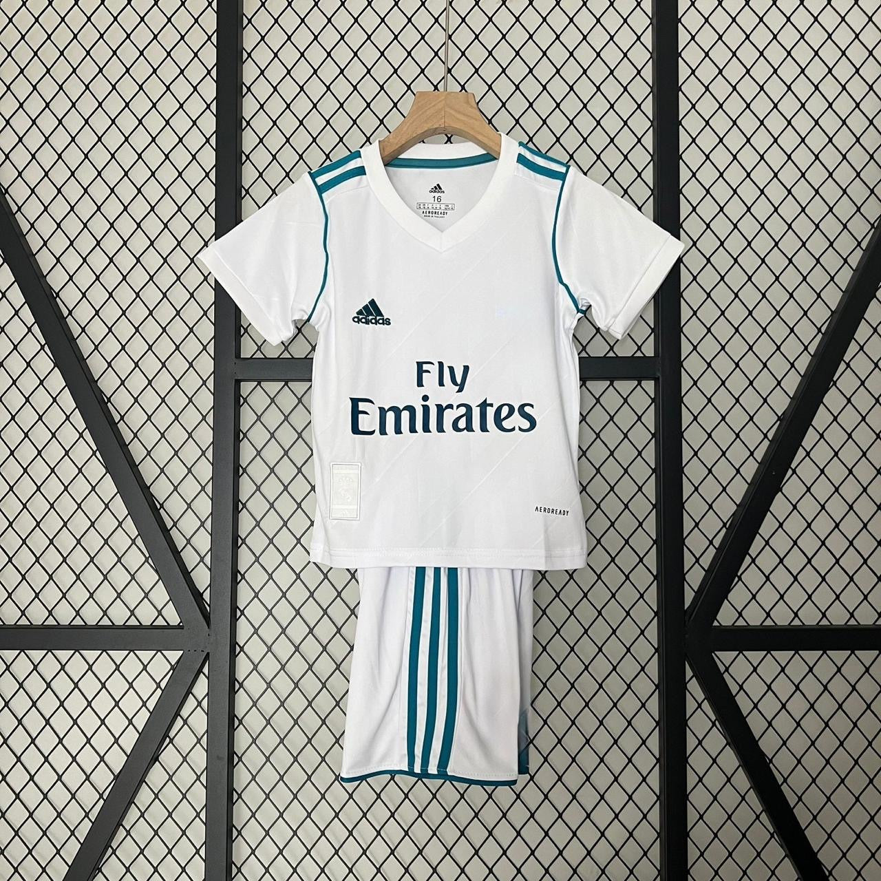MERENGUES I 17/18 CONJUNTO INFANTIL (RETRO)