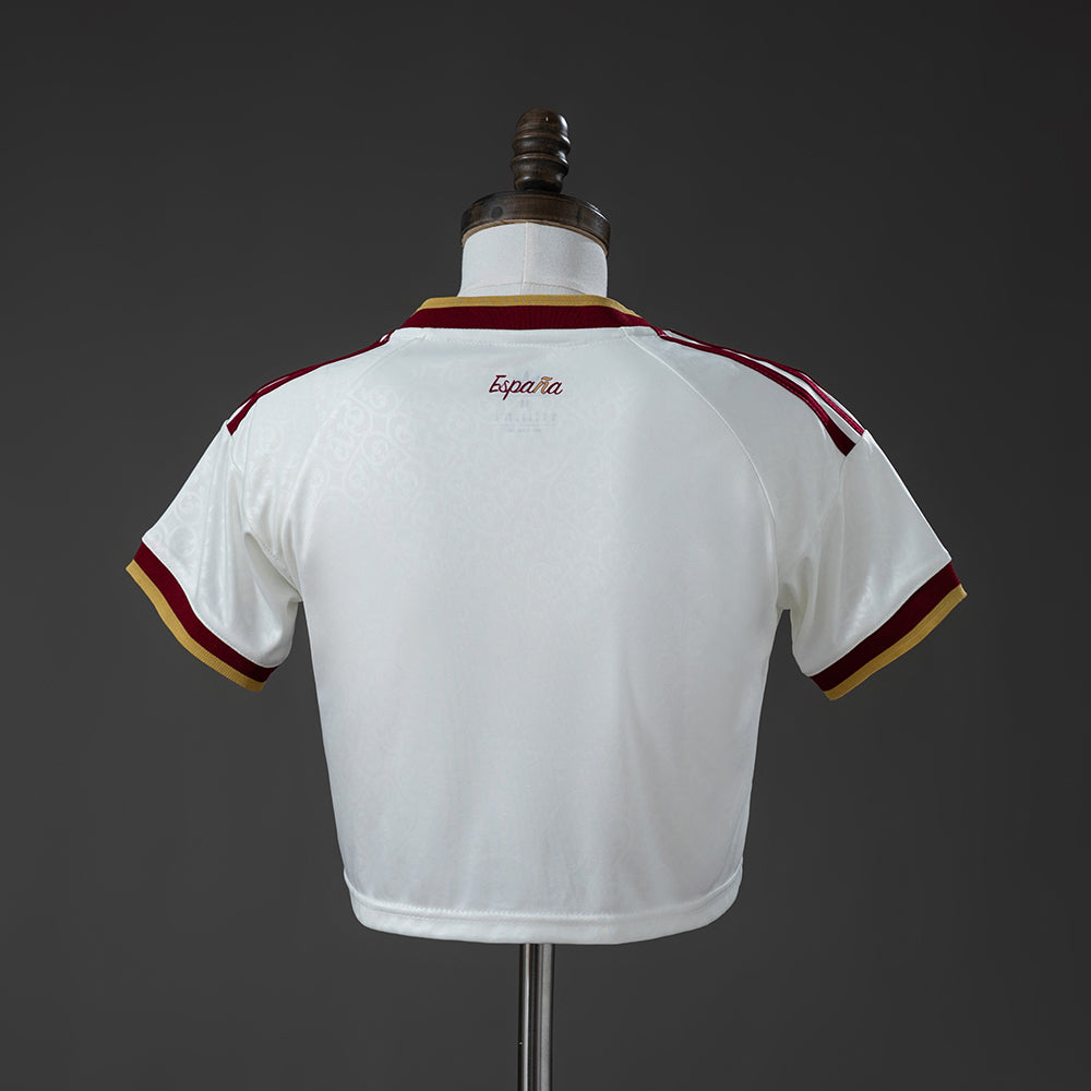 ESPAÑA CROP TOP II COPA DO MUNDO 2026 MUJER