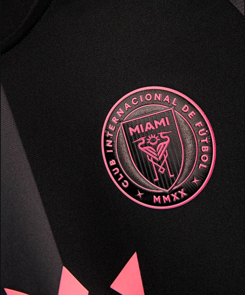 Camiseta Inter Miami away negra 2025/26