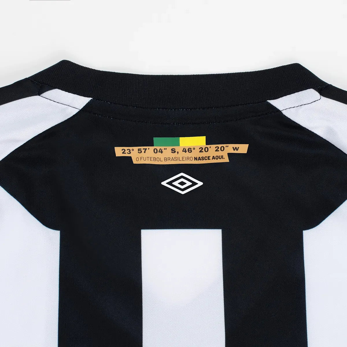 Camiseta Santos Away 2026/27 blanca/negro - FEMENINA