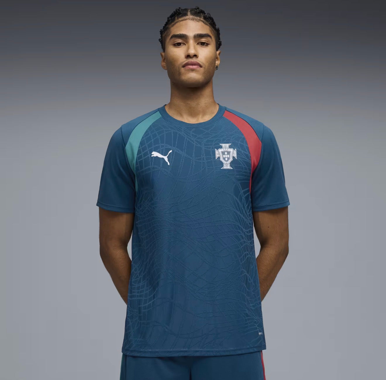 Conjunto Adulto Selección de Portugal azul 2026/27 COPA DEL MUNDO