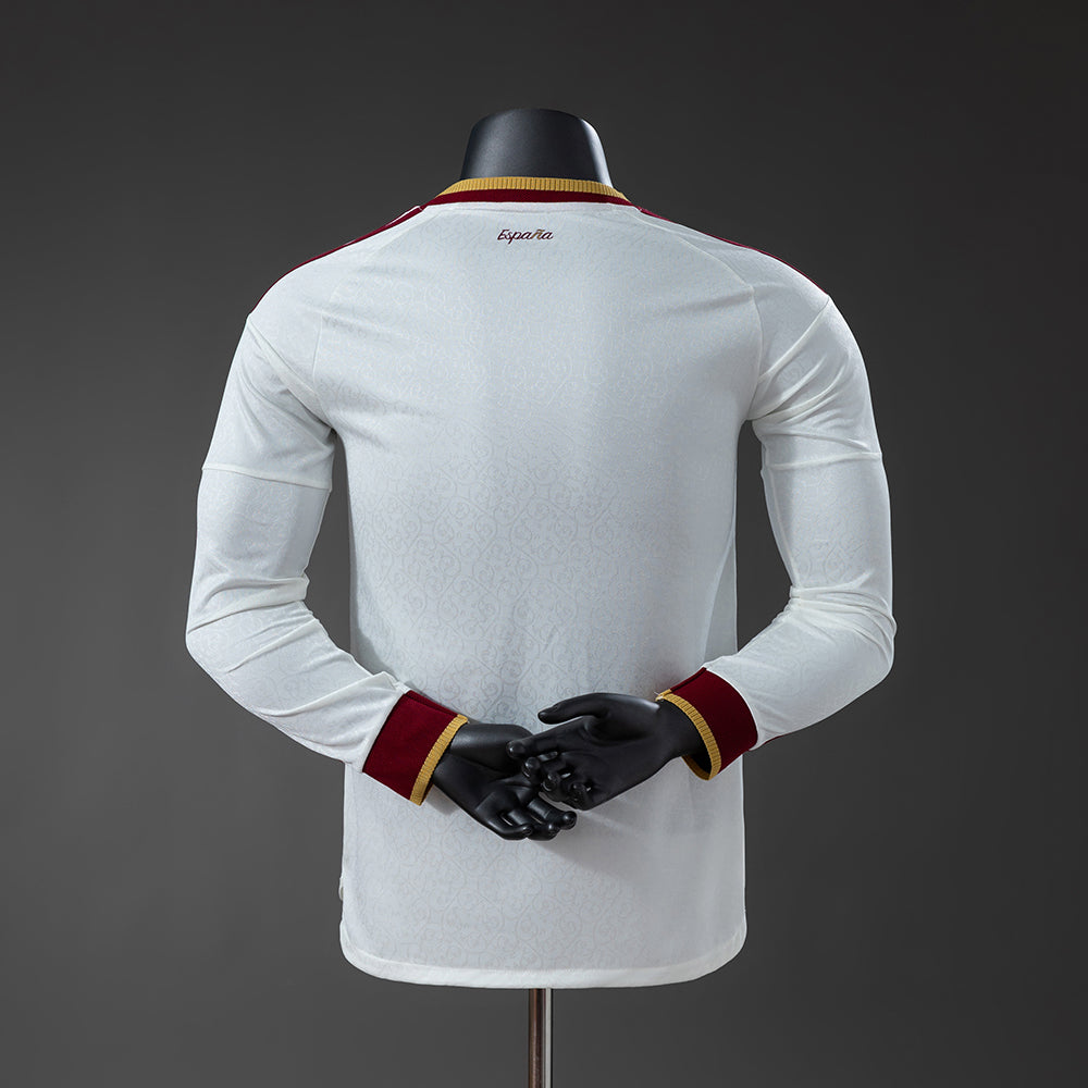 Camiseta España 2026 Versión Jugador 2ª Equipación Manga Larga