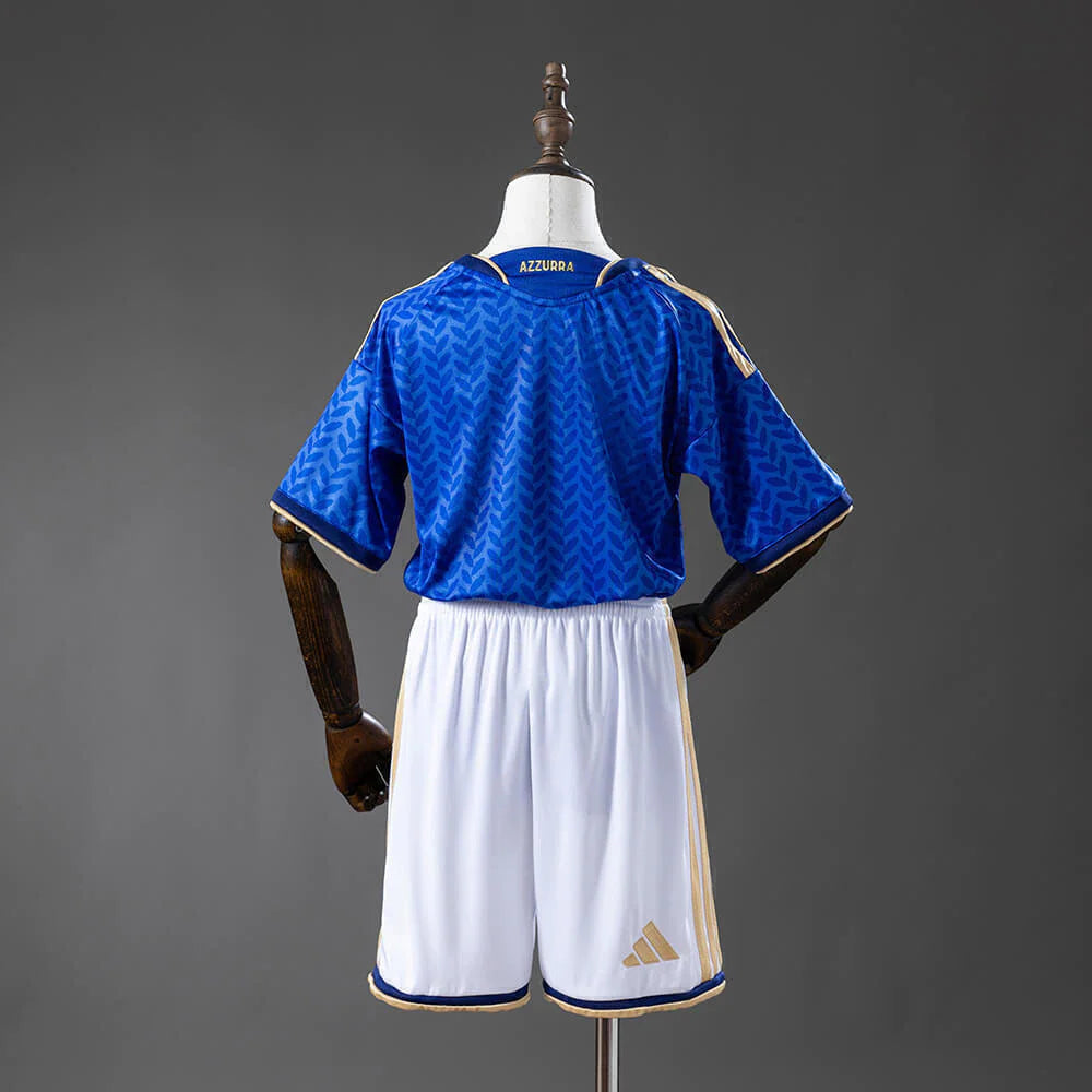 Conjunto infantil Selección Italia principal azul COPA DEL MUNDO 2026
