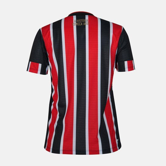 Camiseta São Paulo Femenina tricolor Away 2024/25