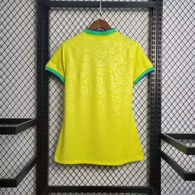 Camiseta Brasil Home 2022 FEMENINA