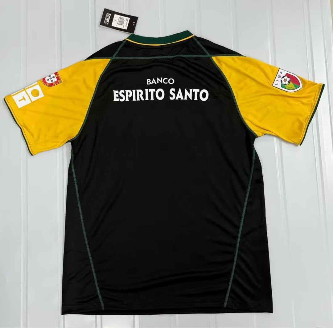 Camiseta retro negra 2002/2003 - visitante
