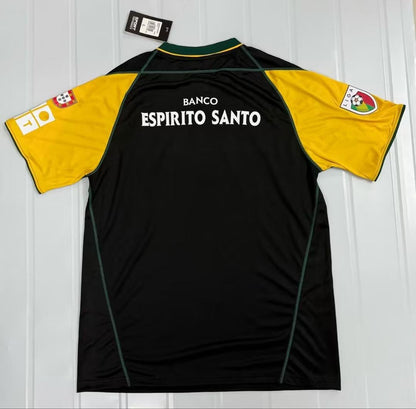 Camiseta retro negra 2002/2003 - away