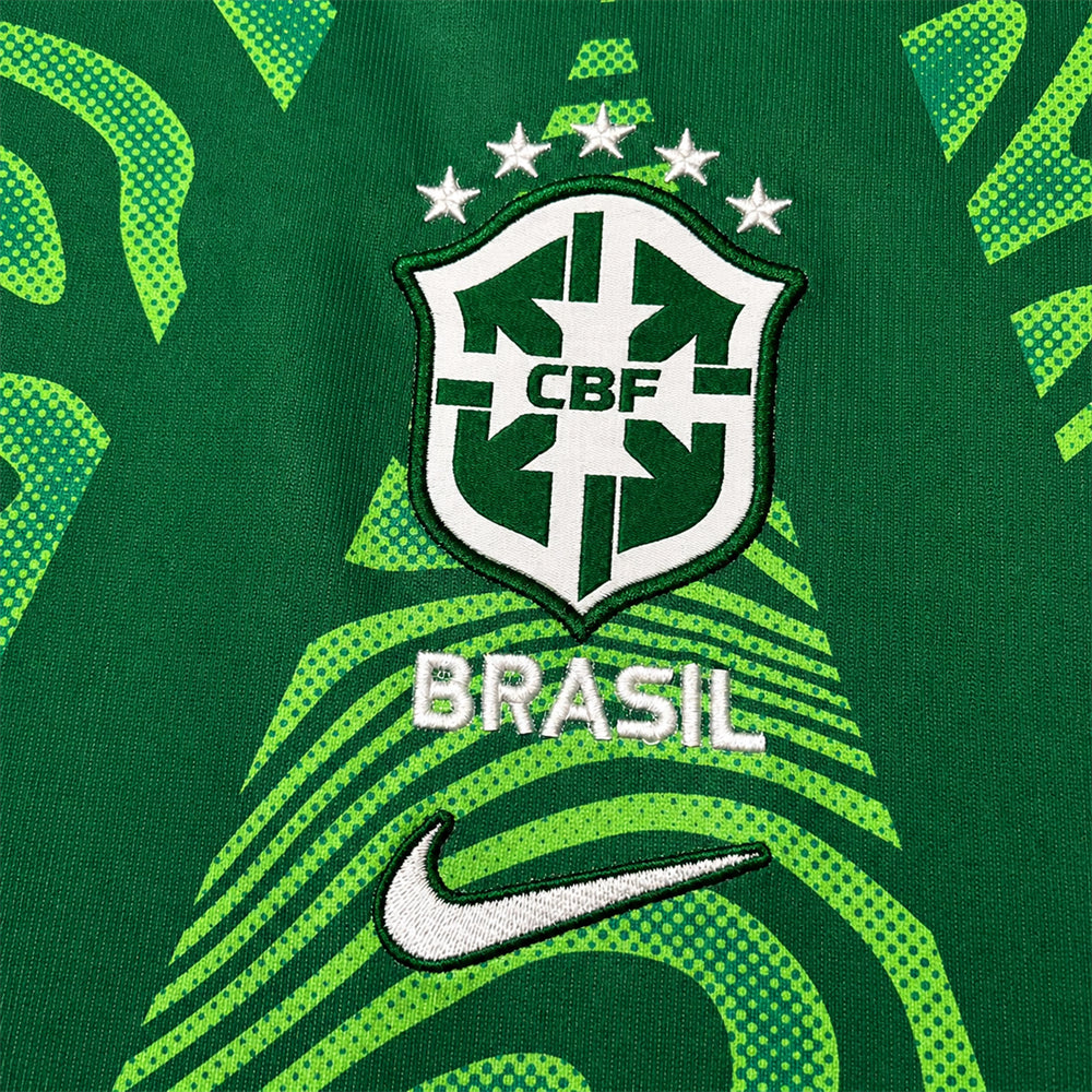 Camiseta Brasil Local portero Copa del Mundo 2026 - verde