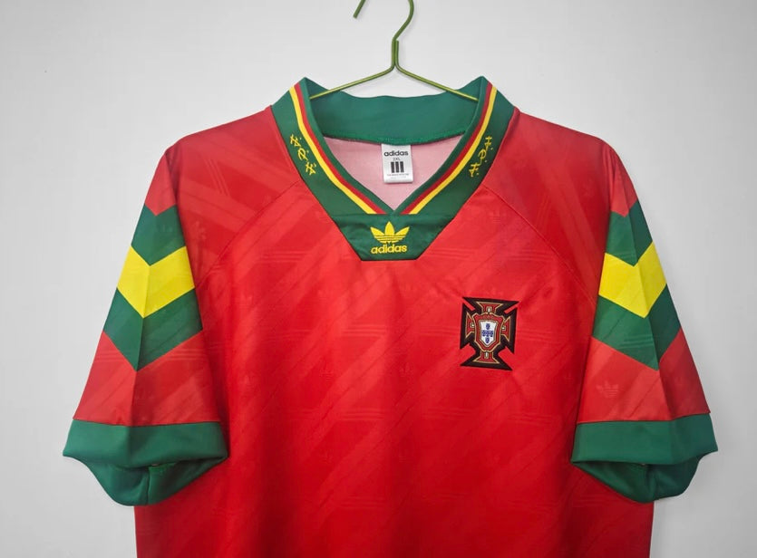 Camiseta Portugal retro roja 92/24