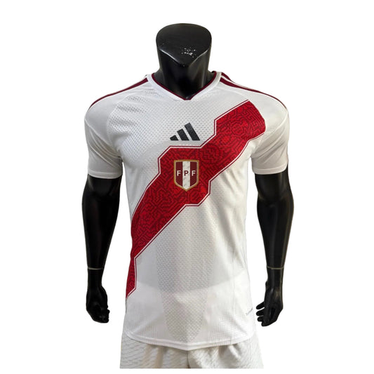 Camiseta Perú principal copa del mundo 2026 blanca - PLAYER