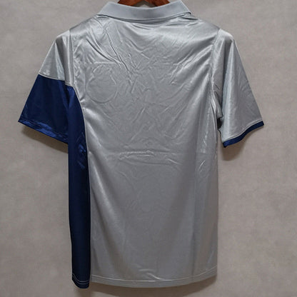 Camiseta retro 2001/02 - gris/azul