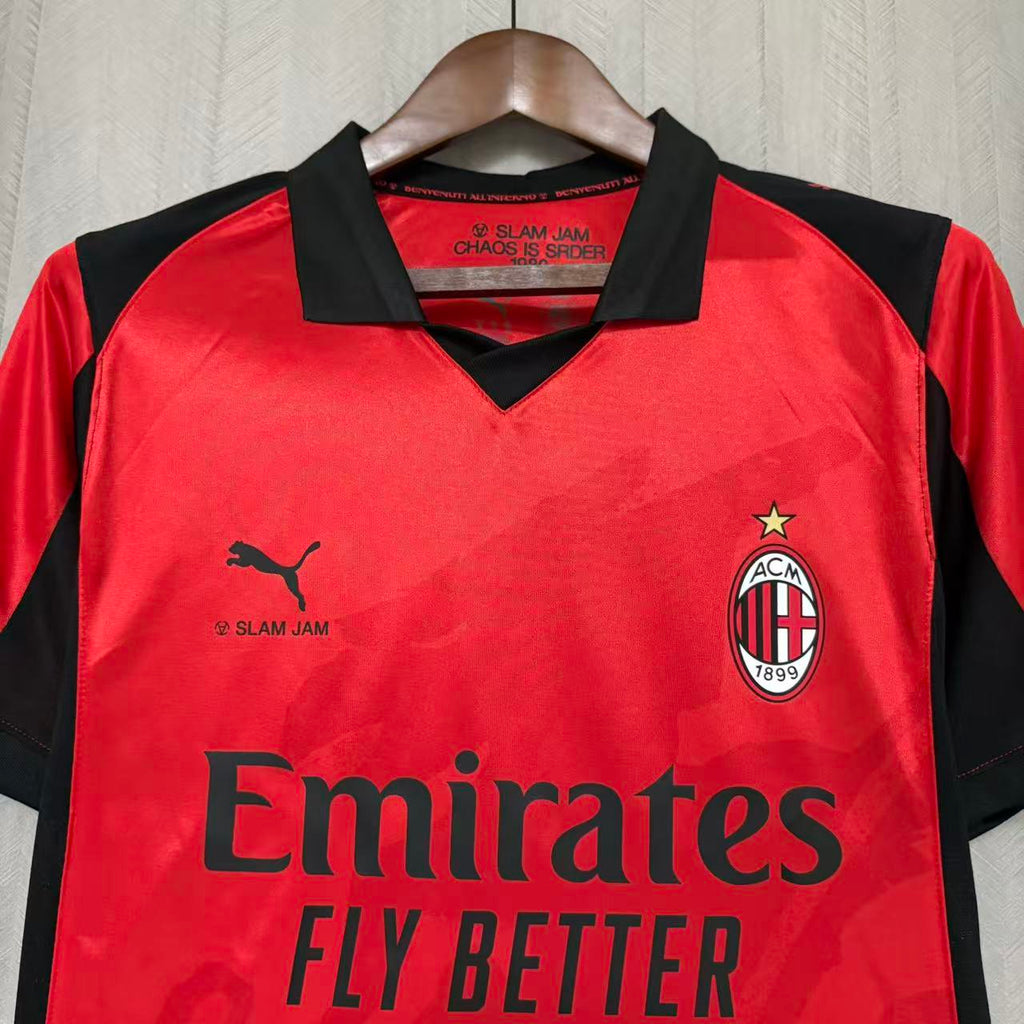 Camiseta Milan Cuarta - Special Edition Slam Jam 2026/27 - roja