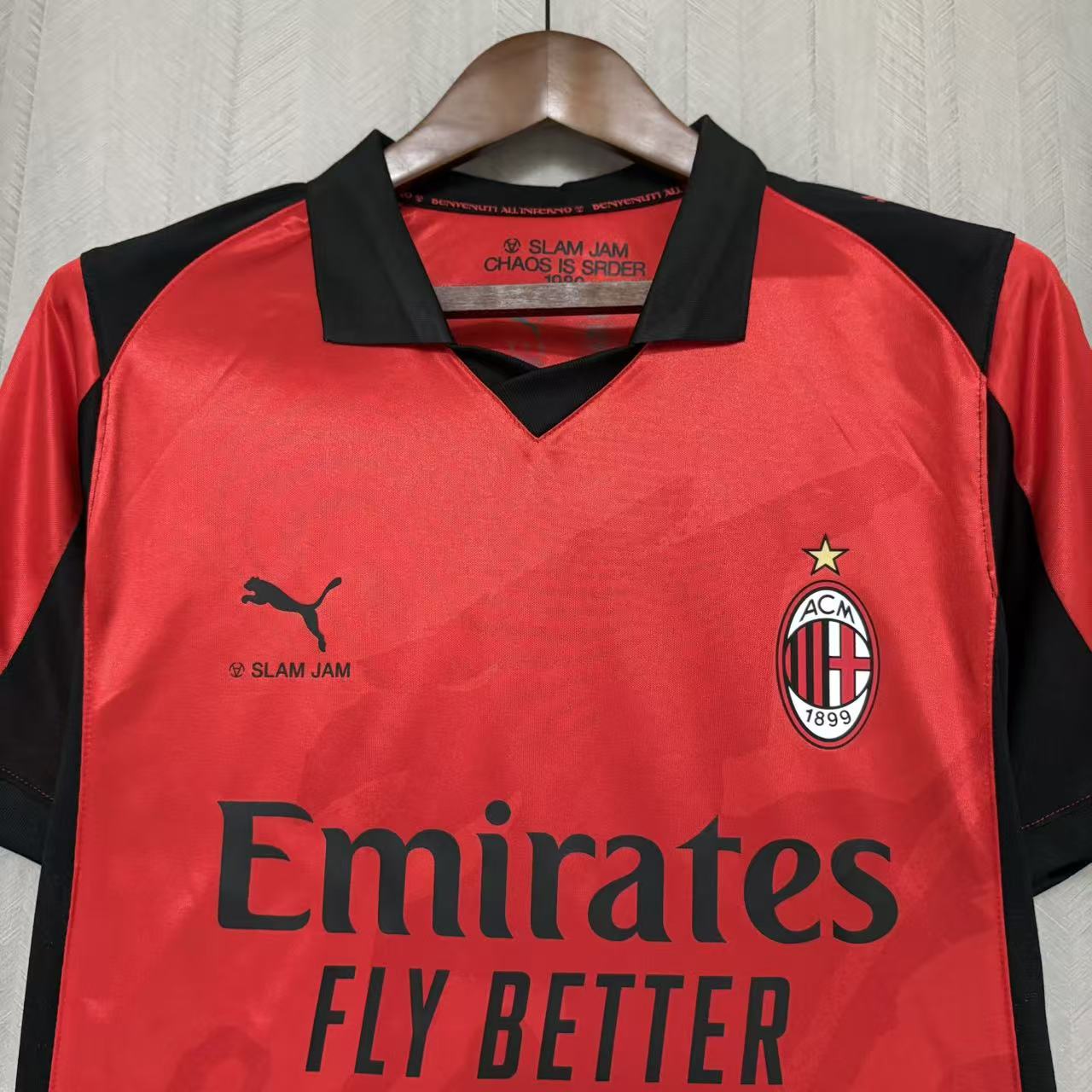 Camiseta Milan Quarta - Special Edition Slam Jam 2026/27 - roja