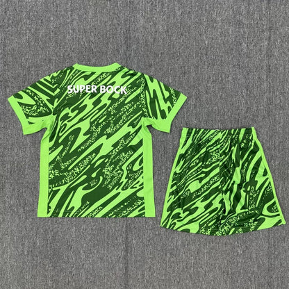Conjunto infantil portero verde 2025/26