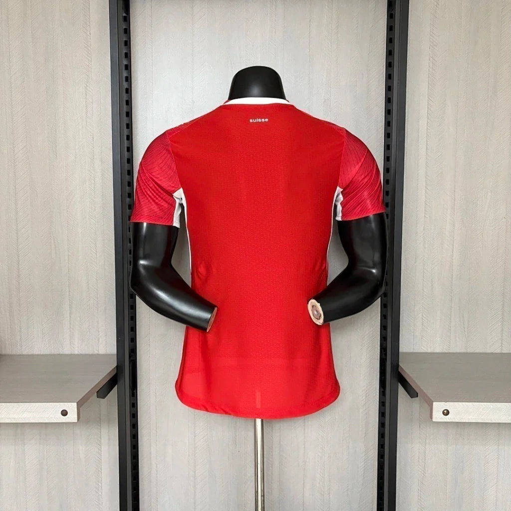 Camiseta Suiza principal copa del mundo 2026 roja - PLAYER