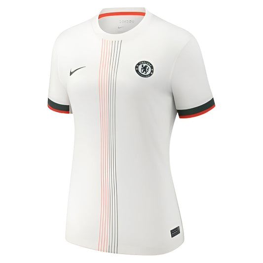 Camiseta Chelsea FEMENINA alternativa 2025/26 blanca