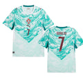 Camiseta Selección de Portugal RONALDO 7 alternativa azul COPA DEL MUNDO 2026