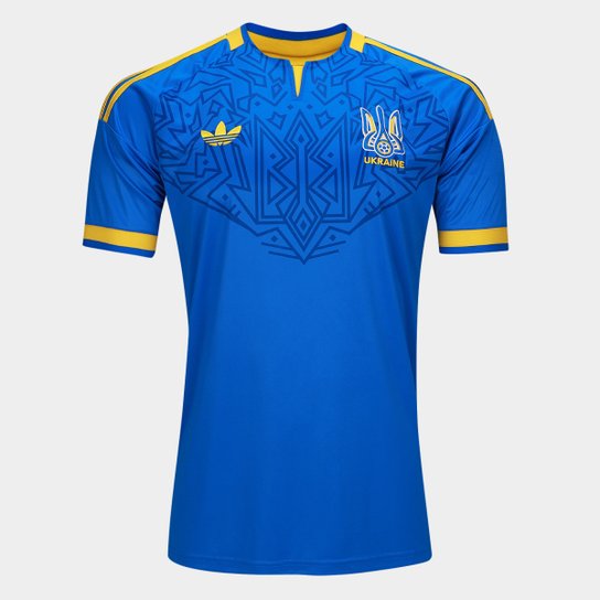 Camiseta Selección de Ucrania alternativa azul - Copa del Mundo 2026
