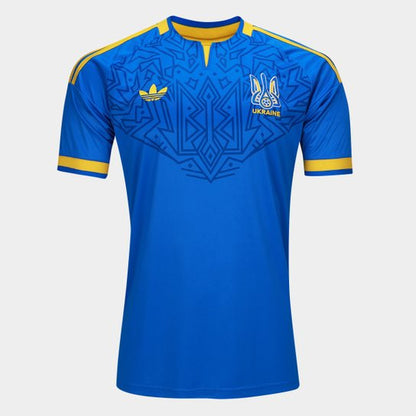 Camiseta Selección de Ucrania alternativa azul - Copa del Mundo 2026