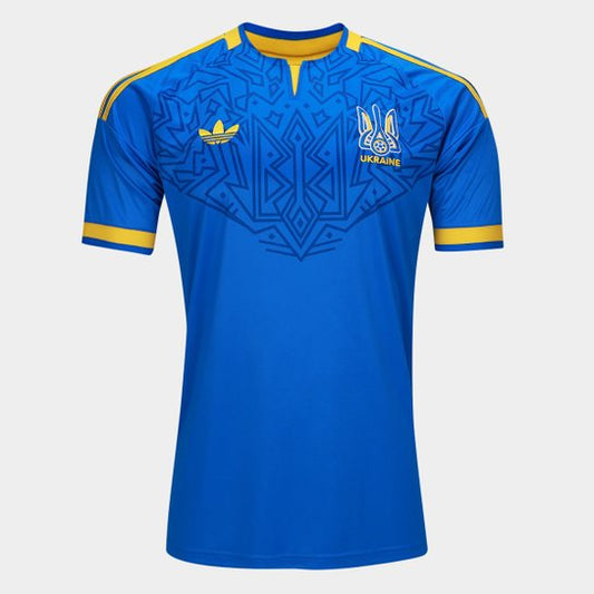 Camiseta Selección de Ucrania alternativa azul - Copa del Mundo 2026