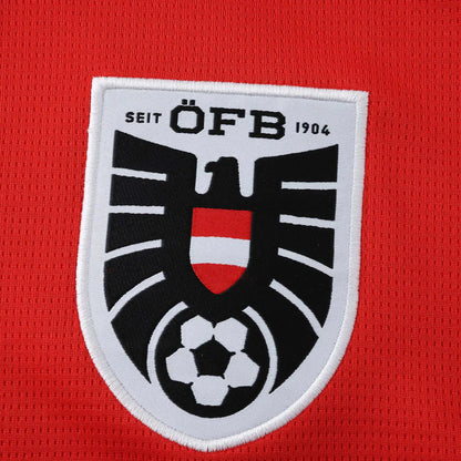 Camiseta Selección de Áustria principal roja - Copa del Mundo 2026