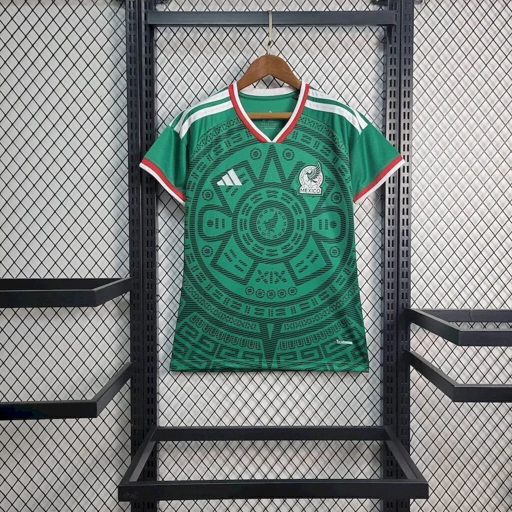 Camiseta México FEMENINA principal Copa del Mundo 2026 - verde