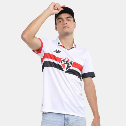Camiseta São Paulo blanca Home 2024/2025