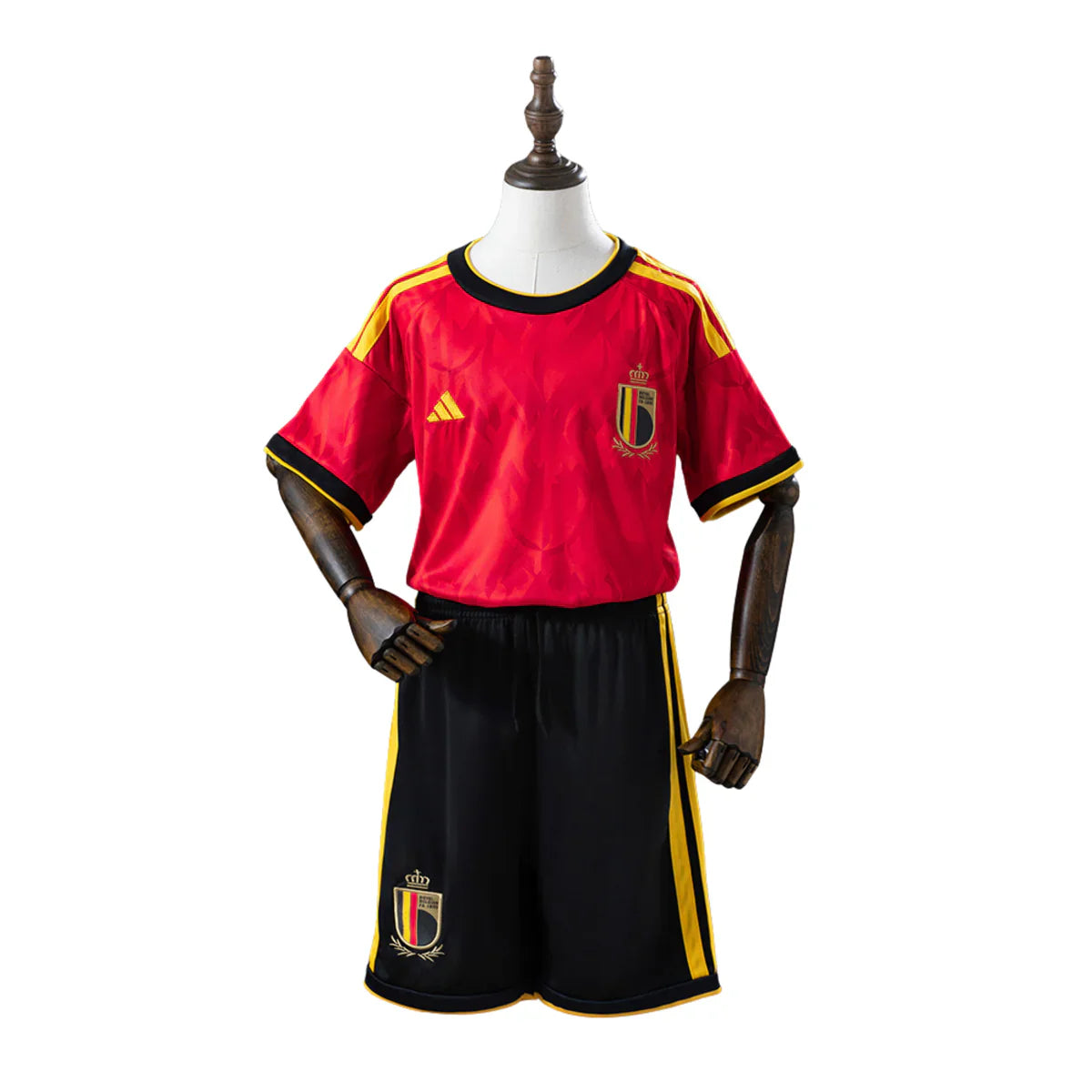 Conjunto infantil Selección Bélgica principal roja COPA DEL MUNDO 2026