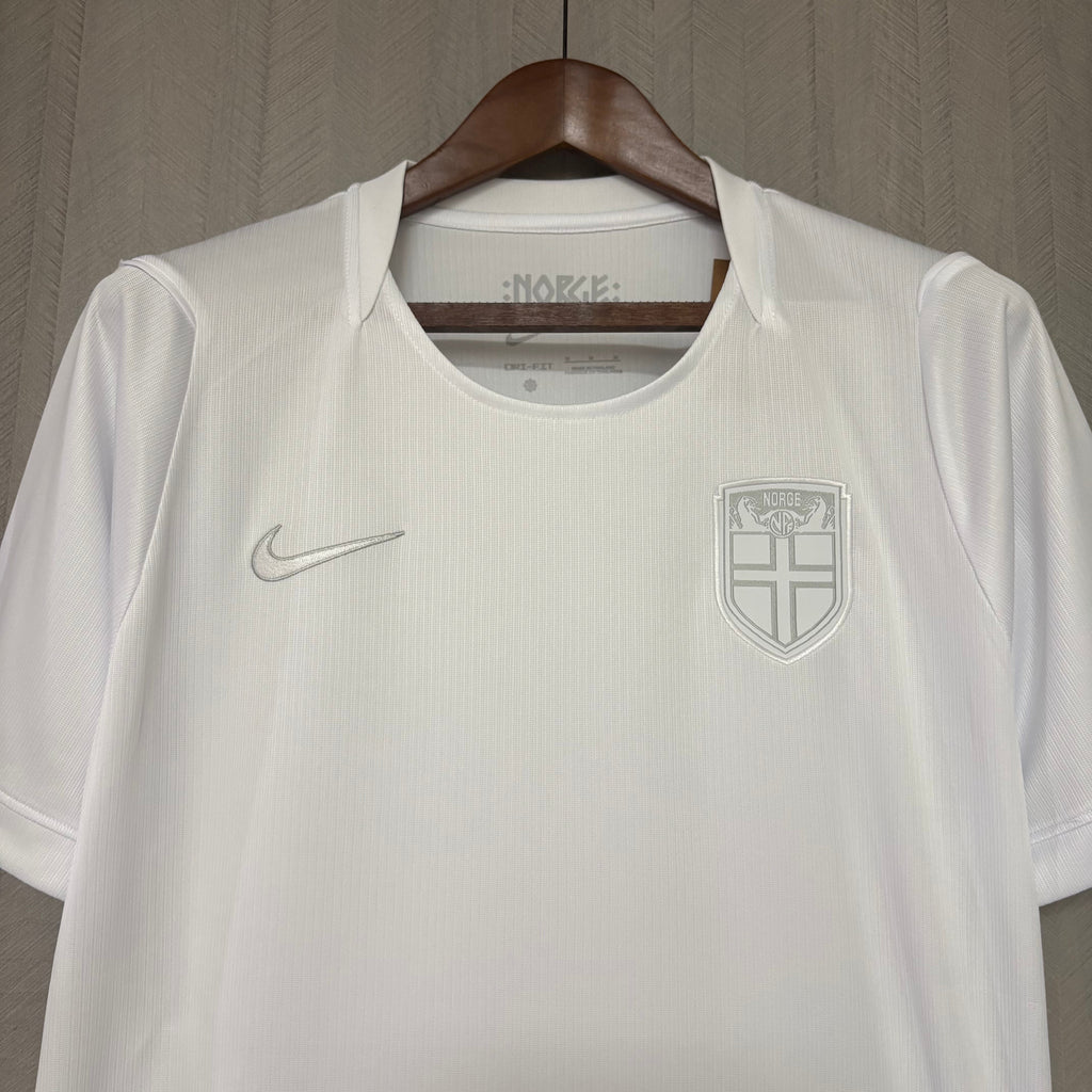 Camiseta Selección de Noruega tercera blanca - Copa del Mundo 2026