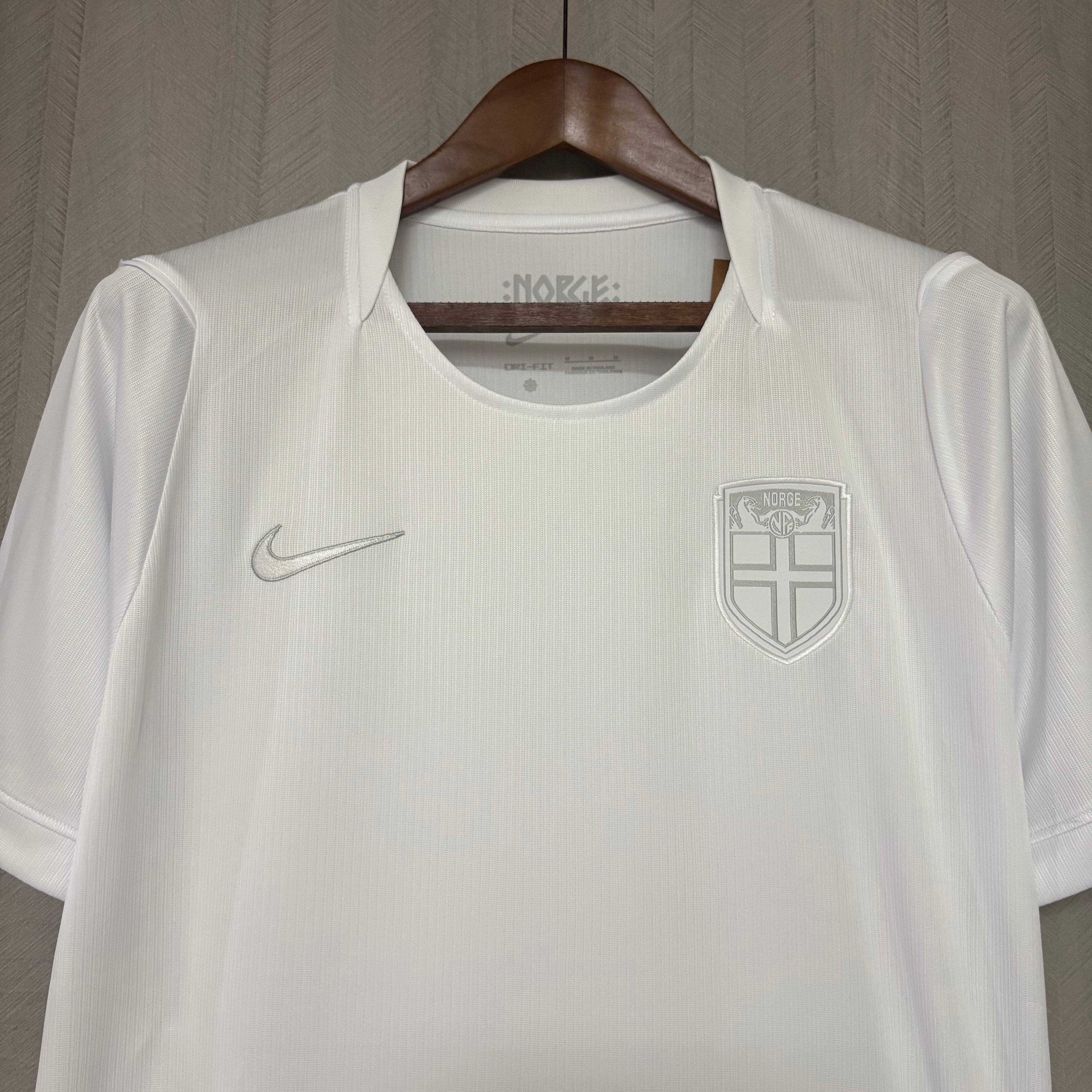 Camiseta Selección de Noruega tercera blanca - Copa del Mundo 2026