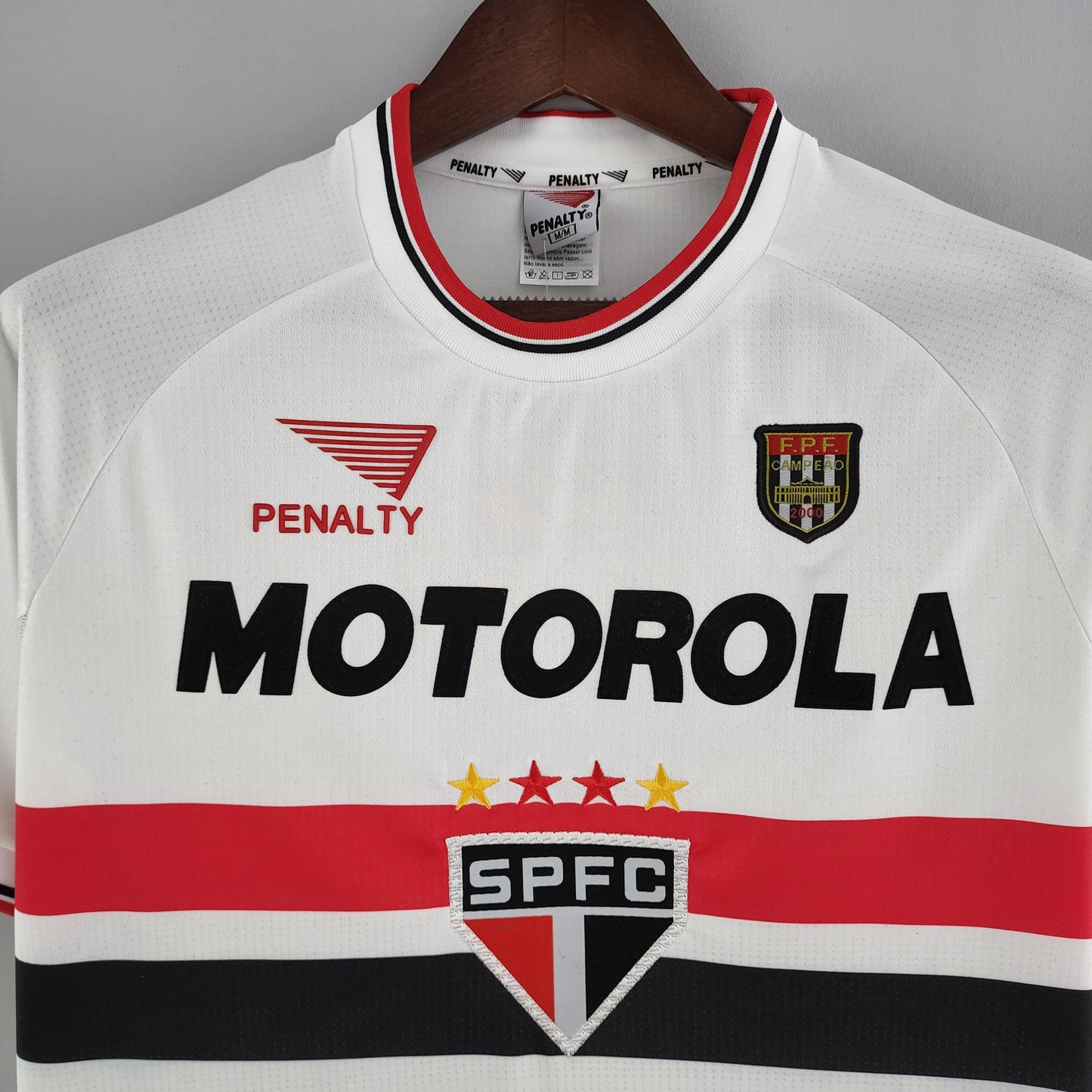 Camiseta Retro São Paulo Home 2000