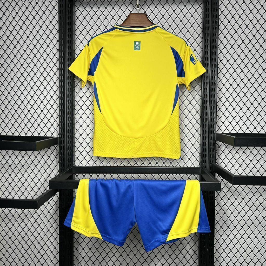 Conjunto infantil Al Nassr amarillo 24/25 home