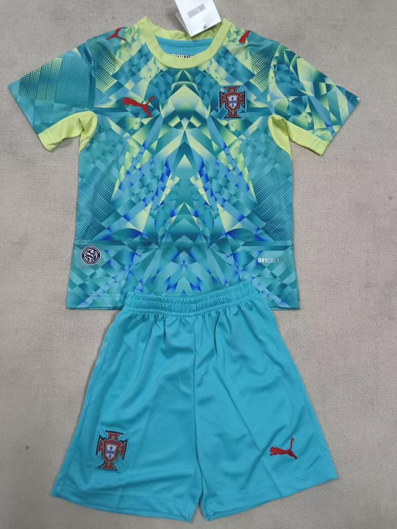 Conjunto infantil Selección de Portugal concept 2026/27 - azul