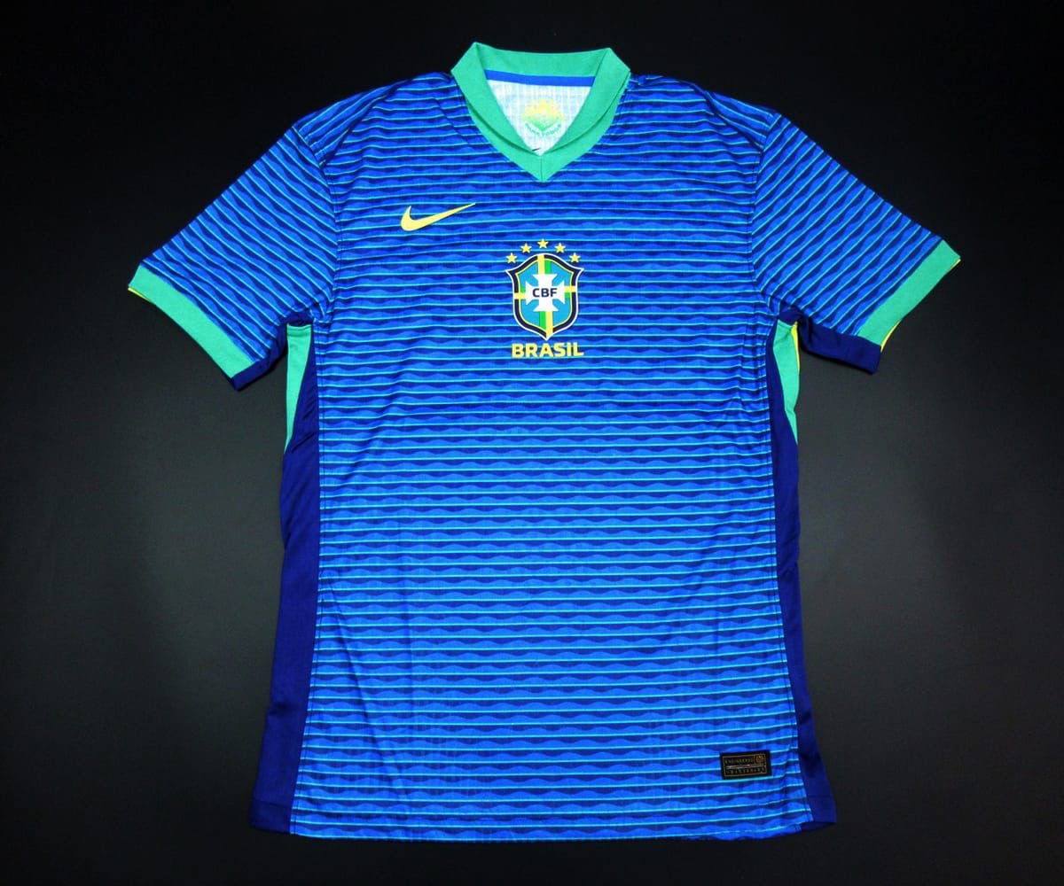 Camiseta Brasil azul Visitante Copa América 2024