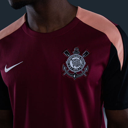 Camiseta Corinthians entrenamiento - burdeos 2026