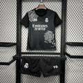 Conjunto Infantil Real Madrid Y3 Rose Edición Negra 2024/25